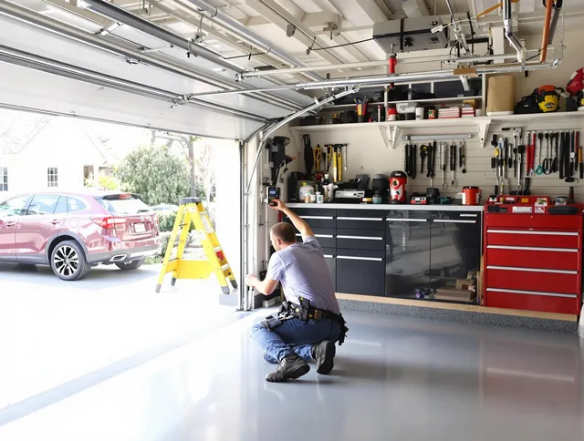 Local garage door repair service by Newport Beach Garage Door Repair in Newport Beach